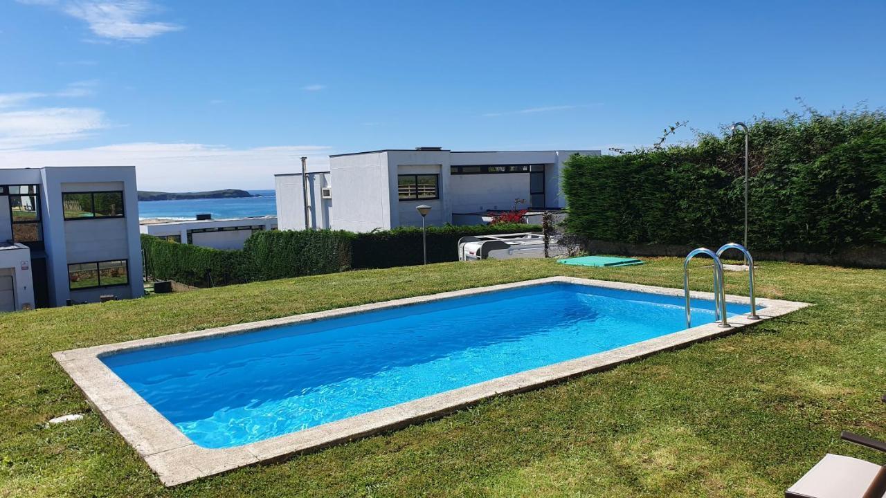 Modern 4 Double Bedroom Villa With Pool / Garden Valdoviño Esterno foto